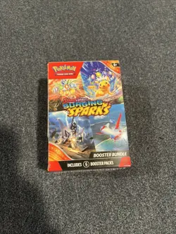 Pokemon TCG Surging Sparks Booster Bundle Brand New Factory Sealed 6 Packs - Image 1