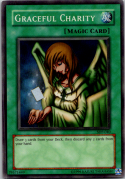 Graceful Charity SDP-040 | Super Rare 1996 | Yugioh! - Image 1