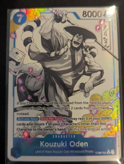 Kouzuki Oden (Parallel) ST22-005 One Piece Starter Deck 22: Ace & Newgate Foil - Image 1