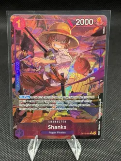 One Piece TCG Shanks (065) (Alternate Art) OP13-065 Carrying On His Will Foil - Image 1