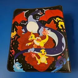 Pokemon Trading Card Binder 9 Pocket Zipper Holds 900 Cards CLEARANCE! - Image 2