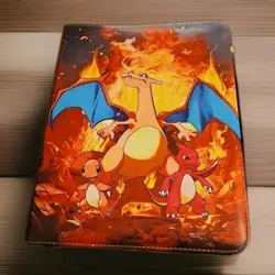 Pokemon Trading Card Binder 9 Pocket Zipper Holds 900 Cards CLEARANCE! - Image 5