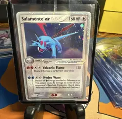 Pokemon TCG Salamence EX Power Keepers Holo Card 96/108 LP - Image 1
