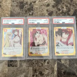 2024 Osica High School DXD Rias Gremory 3 Card PSA 10 LOT - Image 1