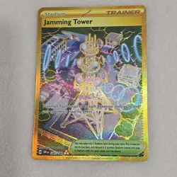 Pokemon TCG Trainer Jamming Tower Card 243/182 Destined Rivals - Image 1