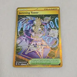 Pokemon TCG Trainer Jamming Tower Card 243/182 Destined Rivals - Image 2
