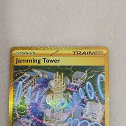 Pokemon TCG Trainer Jamming Tower Card 243/182 Destined Rivals - Image 3
