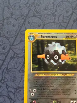 Pokemon: Forretress #2/75 Neo Discovery 2001 Non-holo Vintage - MP - J83 - Image 3