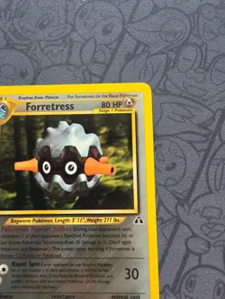 Pokemon: Forretress #2/75 Neo Discovery 2001 Non-holo Vintage - MP - J83 - Image 4