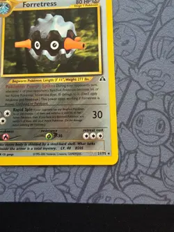 Pokemon: Forretress #2/75 Neo Discovery 2001 Non-holo Vintage - MP - J83 - Image 5