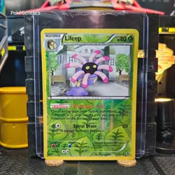 Lileep Plasma Blast Reverse Holo Pokemon TCG 3/101 Black & White 10 Uncommon - Image 1