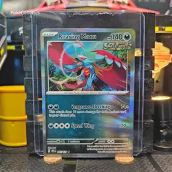 Roaring Moon Prismatic Evolutions Holo Pokemon TCG 065/131 Scarlet & Violet Rare - Image 1