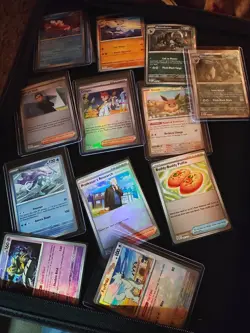 Lot of pokemon pokeballs, including Eevee and Umbreon from prismatic evolutions - Image 1