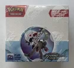 Pokemon TCG SV09 Journey Together Enhanced Factory Sealed Booster Box Plus Promo - Image 1