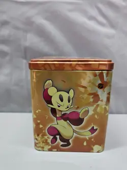 Pokemon TCG Mini Tin 2022 Farfetchd Lycanroc Cubone Mienshao Storage Box Empty - Image 3