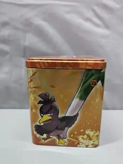 Pokemon TCG Mini Tin 2022 Farfetchd Lycanroc Cubone Mienshao Storage Box Empty - Image 4