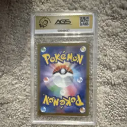 Pokemon Charizard ex 006/165 Pokemon 151 Full Art Holo Japanese AGS 10 - Image 2