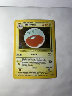 Pokemon TCG Electrode Jungle 2/64 Holo Unlimited Holo Rare - Image 1