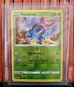 Pokemon TCG Heracross Sword & Shield - Chilling Reign 006/198 Reverse Holo... - Image 1