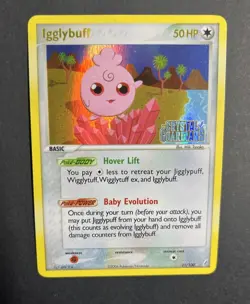 Pokemon TCG Igglybuff EX Crystal Guardians 21/100 Holo 2006 - Image 4