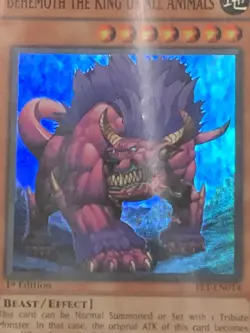 Behemoth The King Of All Animals 1st Edition Rainbow Holo +4 Yu-Gi-Oh! DeckCards - Image 3
