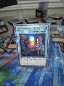 ( ORCUSTRATED RETURN ) - Ultra Rare - GFTP-EN070 - 1st NM - Yu-Gi-Oh Ghost Past - Image 1