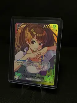 One Piece TCG Charlotte Pudding OP08-058 Alt Art Leader Two Legends English NM/M - Image 3