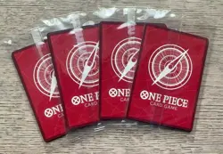 OP14 Pre Release Event Girl P-096 One Piece TCG English SEALED x4 w/ Luffy Promo - Image 2