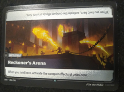 RECKONER'S ARENA 286/298 RIFTBOUND LEAGUE OF LEGENDS RARE FOIL ENGLISH CARD - Image 1
