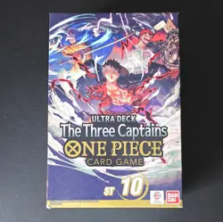 One Piece Card Game Ultra Deck ST-10 - The Three Captains, English - SEALED - Image 1