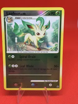 Leafeon Reverse Holo Rare Pokemon Card DP5 Majestic Dawn 24/100 Ungraded LP - Image 1