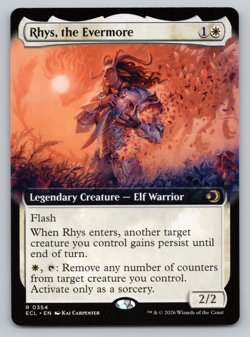 Rhys, the Evermore Extended Art - Lorwyn Eclipsed MTG - Image 1