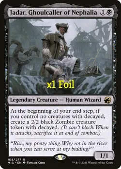 MTG Innistrad: Midnight Hunt MID Jadar, Ghoulcaller of Nephalia MINT (SELECT) - Image 3
