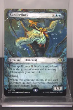 Sunderflock MTG 0309 ECL Rare Borderless Regular NM Near Mint - Image 1