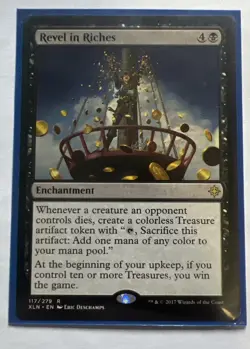 1x Revel in Riches Ixalan Magic the Gathering MTG NM - Image 1