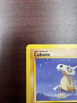 Cubone 1st edition Common Jungle 50/64 Vintage Pokemon Card LP - Image 3