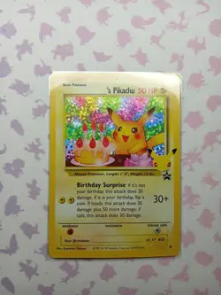 Pokemon Celebrations: Classic Collection #24/53 ______'s Pikachu (Birthday) - Image 1