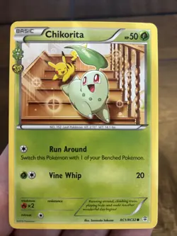 Pokemon TCG Chikorita XY Generations Radiant Collection RC1/RC32 - Image 1