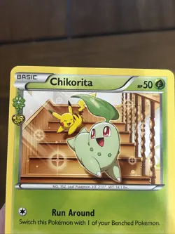 Pokemon TCG Chikorita XY Generations Radiant Collection RC1/RC32 - Image 2