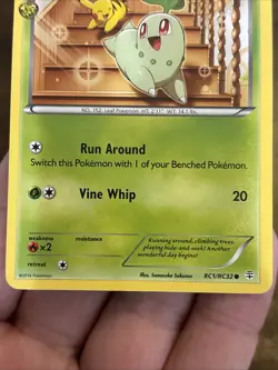 Pokemon TCG Chikorita XY Generations Radiant Collection RC1/RC32 - Image 3