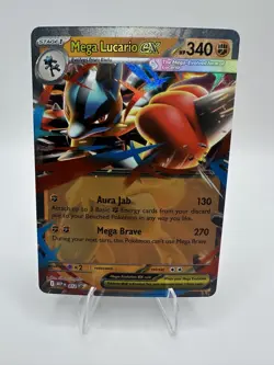 Mega Lucario ex 012 Black Star Promo - Mega Evolution - Pokemon TCG - Image 1
