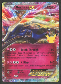 Pokemon TCG: Xerneas EX 97/146 Celebrations Classic Collection Ultra Rare - Image 1