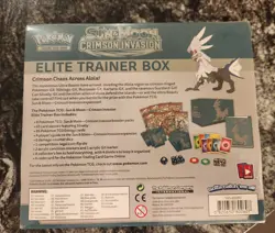 Pokemon SUN AND MOON CRIMSON INVASION Elite Trainer Box ETB New SEALED - Image 2