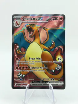 2023 Pokemon Scarlett and Violet 151 #183/165 Charizard EX Full Art Ultra Rare - Image 1