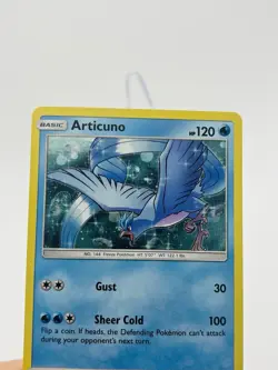 Articuno SM144 Black Star Promo Holo Rare Pokemon 2018 - Image 3