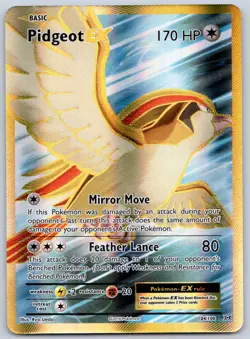 Pidgeot EX (Full Art) 104/108 (NM) - XY: Evolutions - Ultra Rare - Pokemon TCG - Image 1