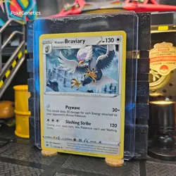 Hisuian Braviary Astral Radiance Pokemon TCG 132/189 Sword & Shield SWSH10 Rare - Image 2