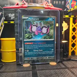 Pecharunt Cosmos Holo Promo Scarlet & Violet Pokemon TCG SVP149 Black Star - Image 3