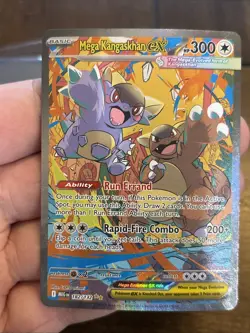 Pokemon TCG Mega Kangaskhan ex 182/132 Mega Evolution Special Illustration NM - Image 1