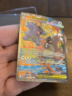 Pokemon TCG Mega Kangaskhan ex 182/132 Mega Evolution Special Illustration NM - Image 3